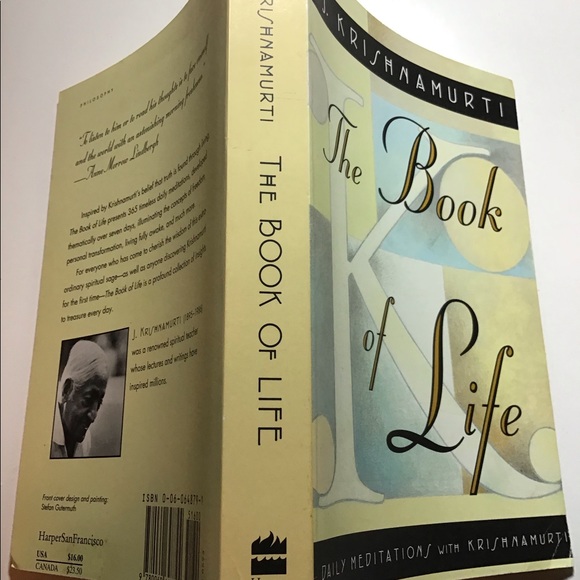 The Book of Life Daily Meditations with Krishnamurti 1995 - Picture 5 of 13